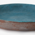 Plato azul con ala