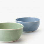 Cuenco porcelana azul
